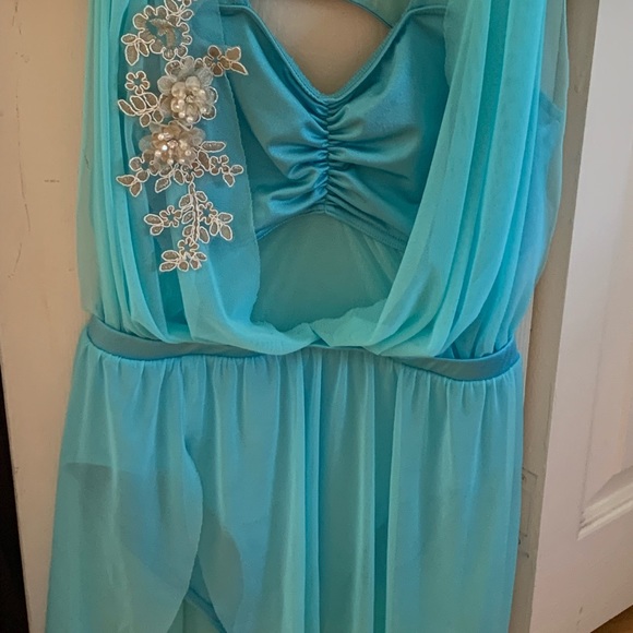 - Aqua lyrical/ contemporary/ballet costume